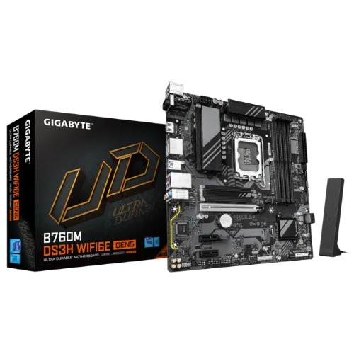 Gigabyte B760M DS3H WIFI6E GEN5 Intel LGA 1700 mATX